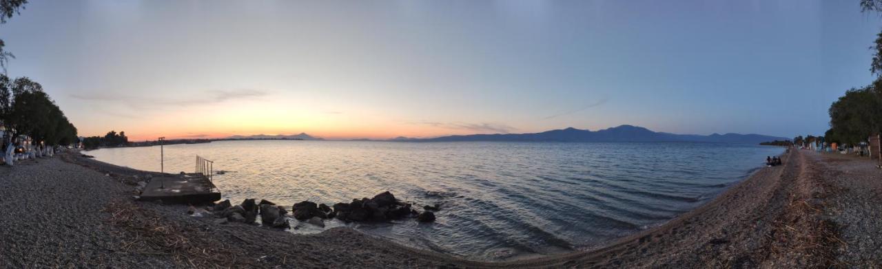 Beach Front Apartment Nea Palatia Luaran gambar